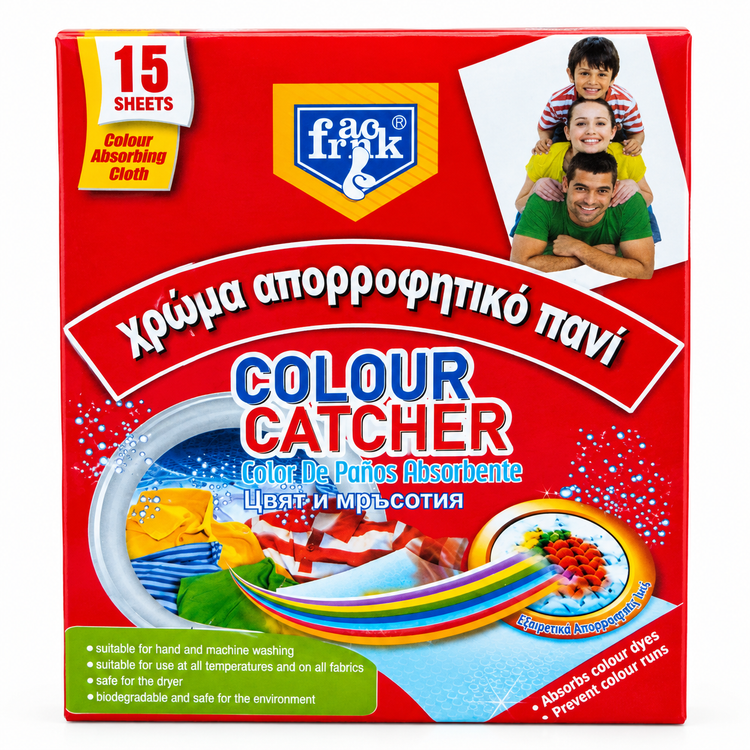 دستمال جذب رنگ لباس Colour Catcher
