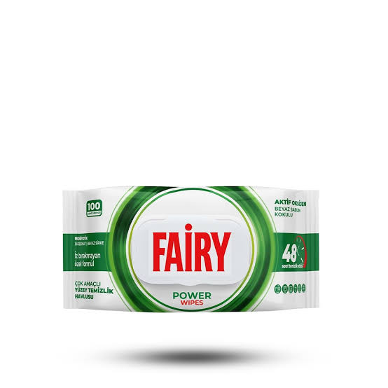 دستمال پاک کننده سطوح فیری ۱۰۰ برگی رایحه لوندر | Fairy Lavender