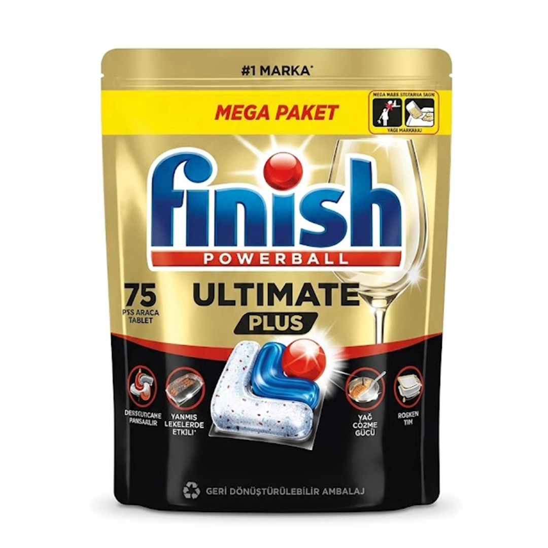 قرص ماشین ظرفشویی فینیش التیمیت پلاس ۷۵ عددی | Finish Ultimate Plus