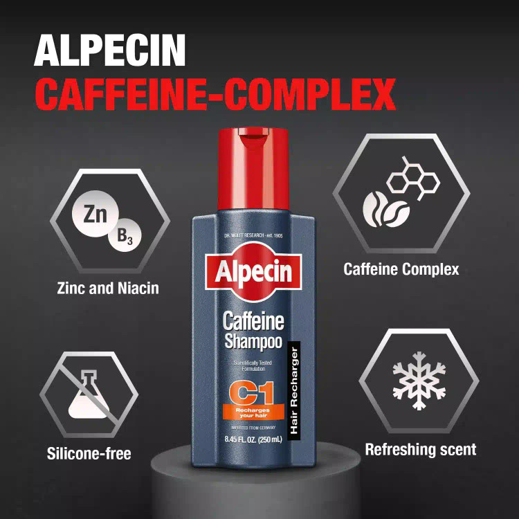شامپو ضد ریزش مو آلپسین C1 کافئین | Alpecin C1 Caffeine Shampoo