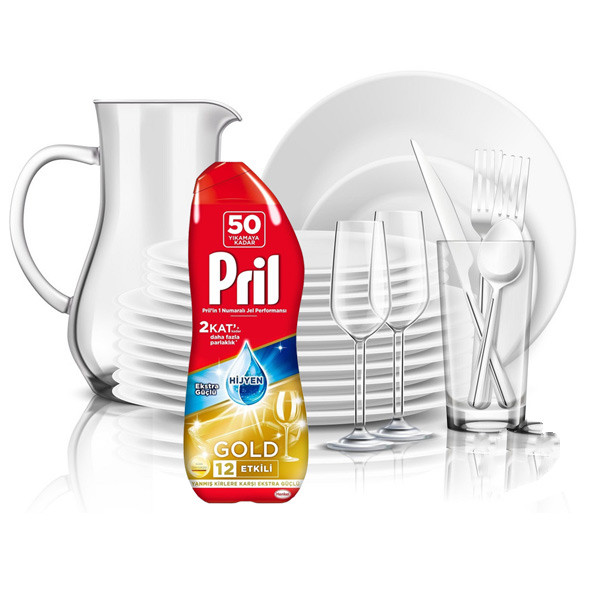 ژل ماشین ظرفشویی پریل ۹۰۰ میلیلیتر ترکیه