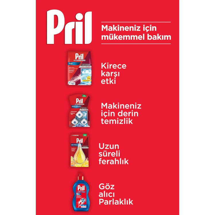 ژل ماشین ظرفشویی پریل ۹۰۰ میلیلیتر ترکیه