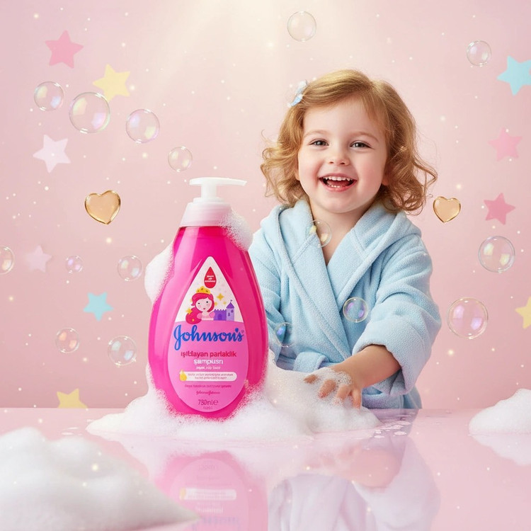 شامپو بچه جانسون صورتی ۷۵۰ میل ایتالیایی اصل | Johnson’s Baby