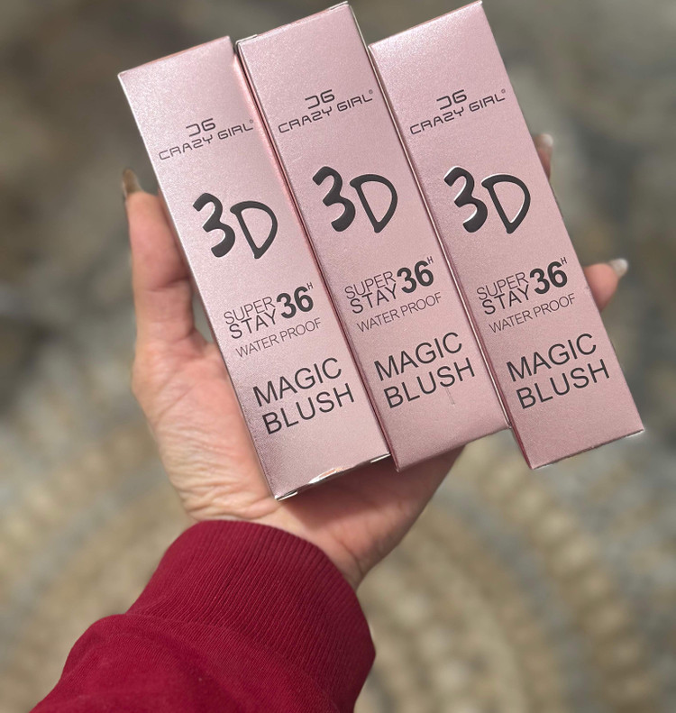 رژگونه مجیک حرارتی 3D | رژگونه تغییر رنگدهنده متناسب با پوست