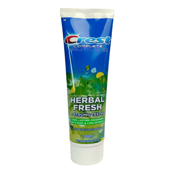خمیردندان کرست Herbal Fresh لیمو و نعنا ۱۰۰ میل ساخت آلمان