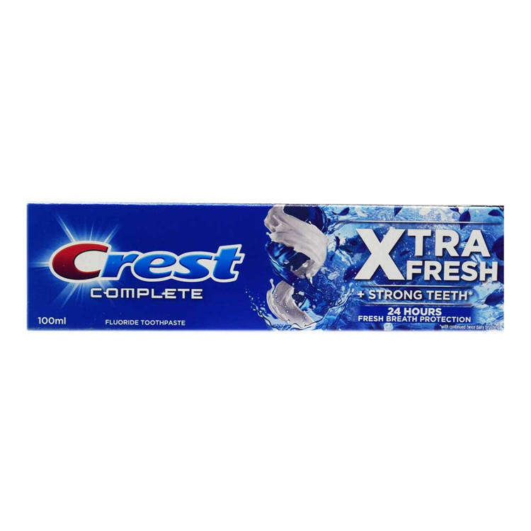 خمیردندان کرست Xtra Fresh رایحه یخ ۱۰۰ میل ساخت آلمان | طراوت ۲۴ ساعته