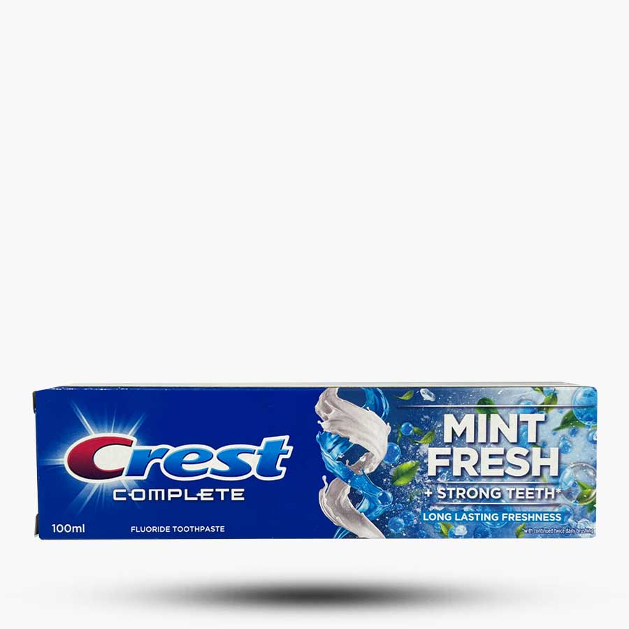 خمیردندان کرست مدل Mint Fresh حجم ۱۰۰ میل با رایحه نعناع یخی ساخت آلمان