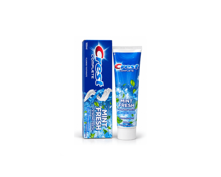 خمیردندان کرست مدل Mint Fresh حجم ۱۰۰ میل با رایحه نعناع یخی ساخت آلمان